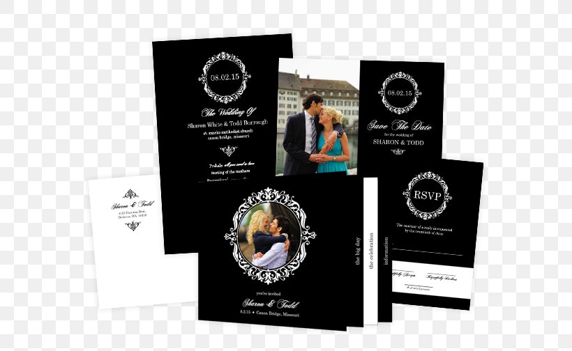 Wedding Invitation White Wedding Black, PNG, 576x504px, Wedding Invitation, Black, Brand, Centrepiece, Color Download Free