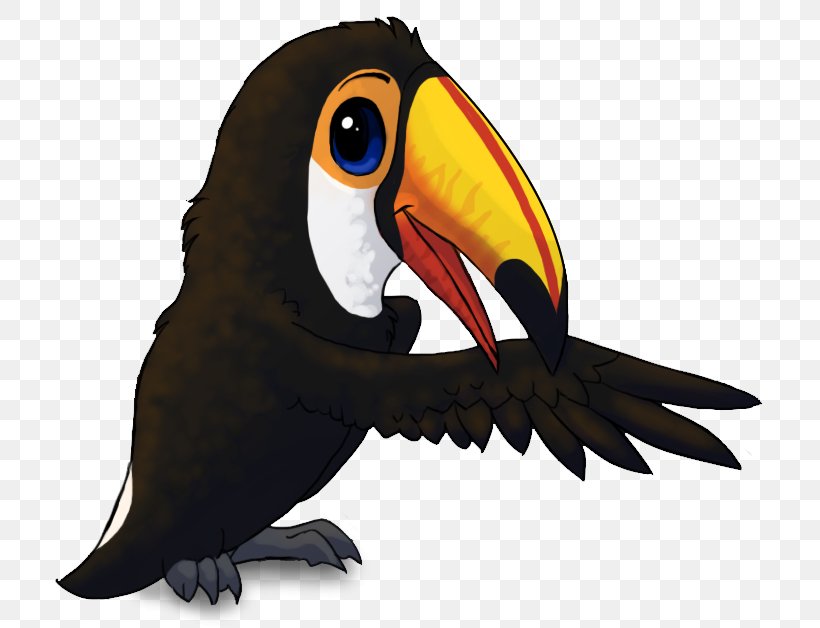 Bird Toco Toucan Drawing Animation, PNG, 731x628px, Bird, Animation, Art, Beak, Cartoon Download Free