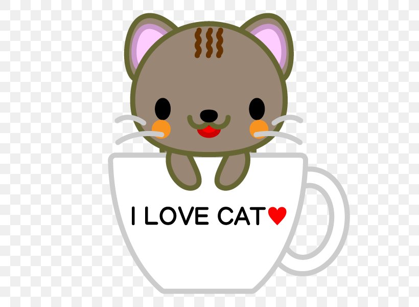 Coffee Cup Cat Cupcake, PNG, 600x600px, Coffee, Bear, Black And White, Carnivoran, Cat Download Free