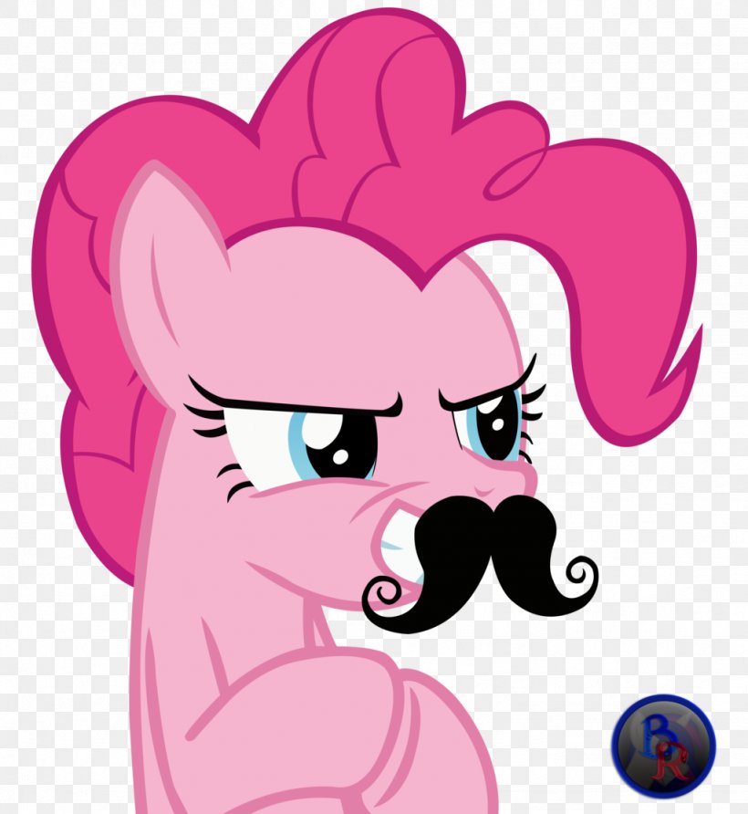 Pinkie Pie Spike Rarity Moustache, PNG, 1024x1114px, Watercolor, Cartoon, Flower, Frame, Heart Download Free