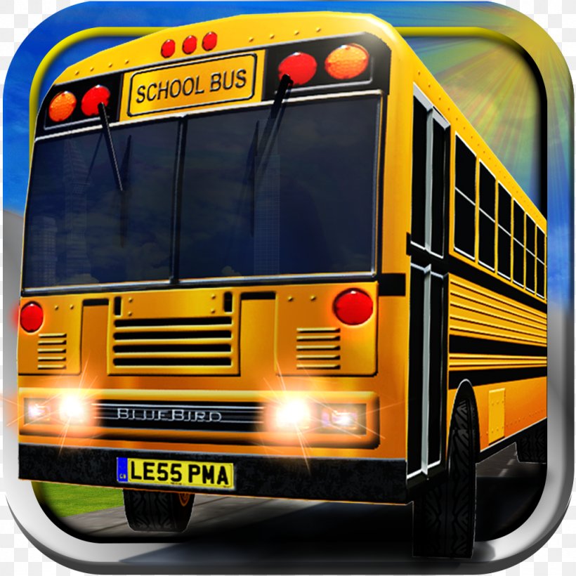 School Bus Driver 3D Simulator Bus Driver 3D: Hill Station, PNG, 1024x1024px, Bus, Android, Automotive Exterior, Bus Driver, Commercial Vehicle Download Free