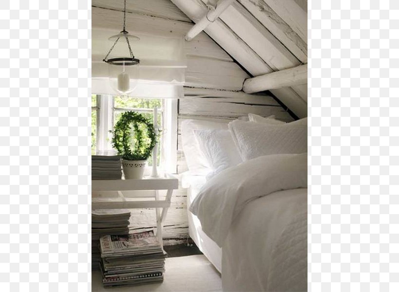 Attic Bedroom House Log Cabin, PNG, 600x600px, Attic, Bed, Bed Frame, Bedroom, Ceiling Download Free