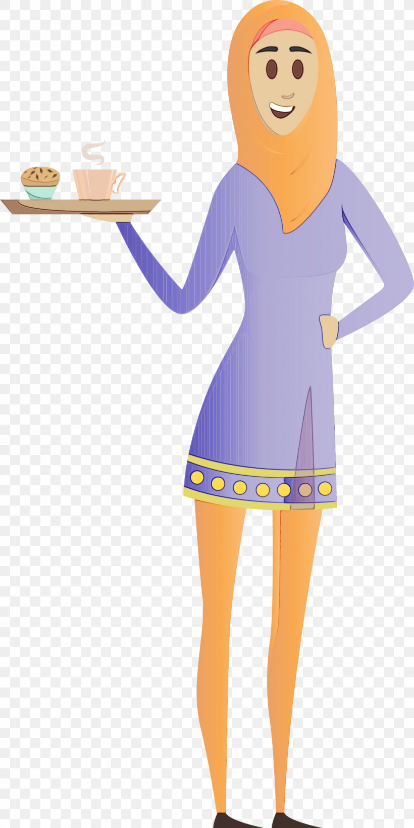 Cartoon Costume, PNG, 1501x3000px, Arabic Woman, Arabic Girl, Cartoon, Costume, Paint Download Free