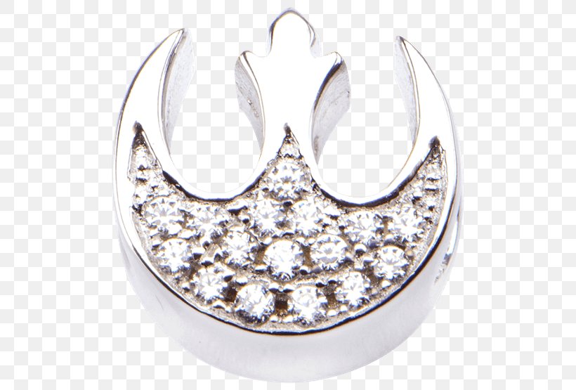 Charm Bracelet Silver Symbol Jewellery Rebel Alliance, PNG, 555x555px, Charm Bracelet, Bead, Body Jewellery, Body Jewelry, Crystal Download Free