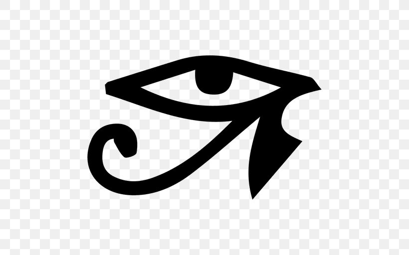 Eye Of Horus Religious Symbol Clip Art, PNG, 512x512px, Eye Of Horus, Black And White, Buddhism, Buddhist Symbolism, Drawing Download Free