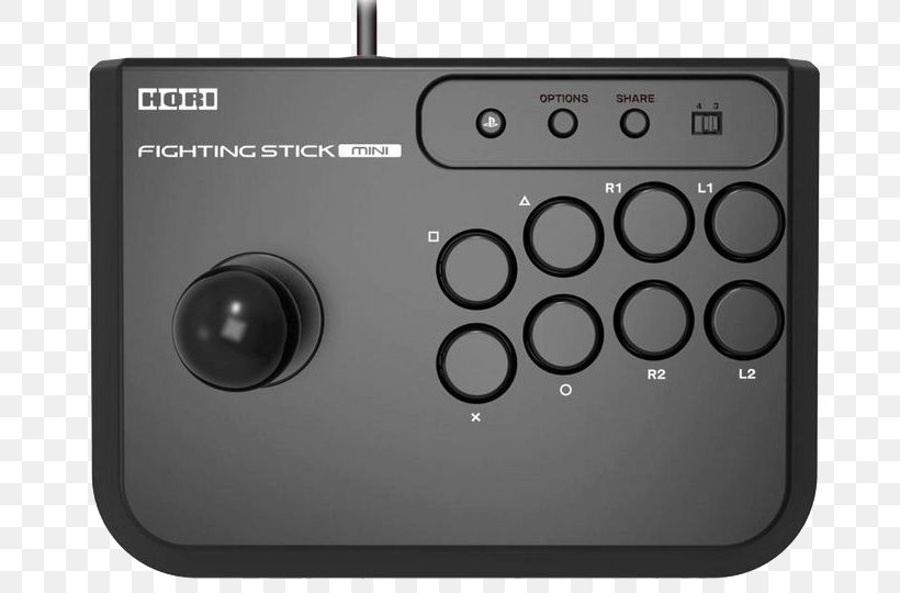 HORI Fighting Stick Mini For PS4 PlayStation 3 PlayStation 4 Arcade Controller, PNG, 699x540px, Playstation 3, Arcade Controller, Arcade Game, Audio Receiver, Electronic Device Download Free