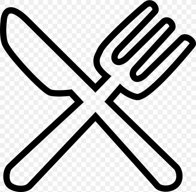 Knife Fork Clip Art, PNG, 980x963px, Knife, Area, Black And White, Button, Cdr Download Free