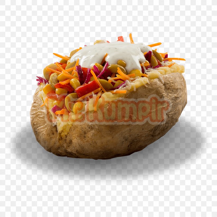 Baked Potato Mission Burrito Fast Food Butter Vegetarian Cuisine, PNG, 1000x1000px, Baked Potato, American Food, Black Pepper, Butter, Cheese Download Free