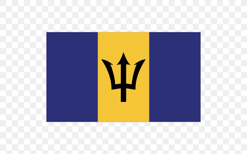 Flag Of Barbados National Flag, PNG, 512x512px, Flag Of Barbados, Bajan Creole, Barbados, Brand, Electric Blue Download Free