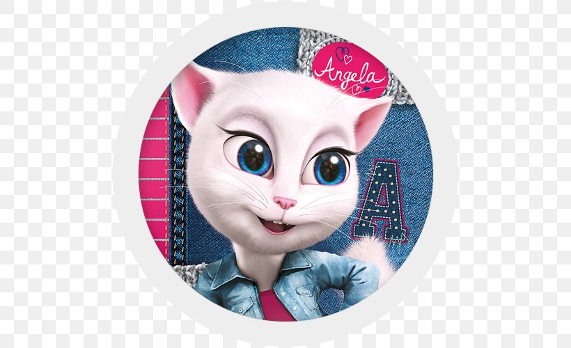 Talking Angela Packaging And Labeling Exercise Book My Talking Tom Bežná Cena, PNG, 500x500px, Talking Angela, Book Cover, Cat, Cat Like Mammal, Exercise Book Download Free