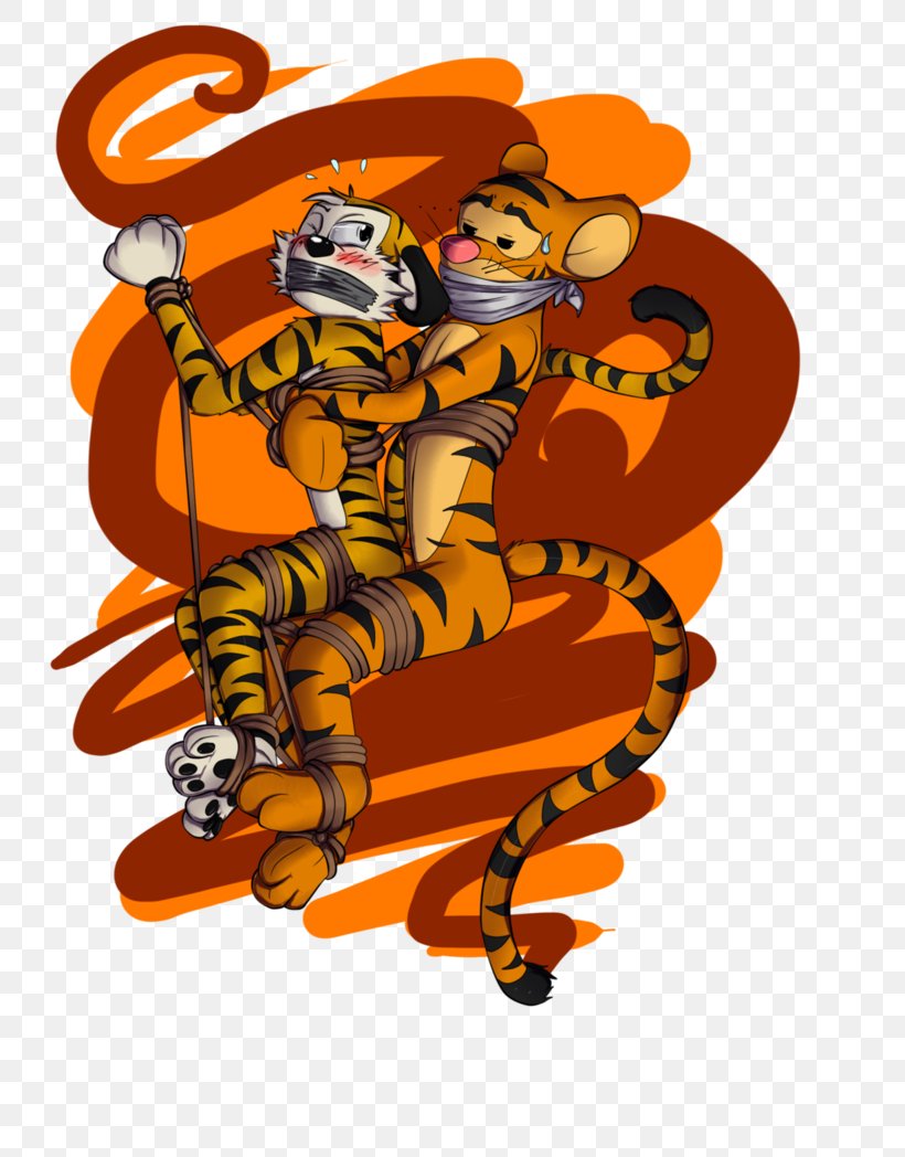 Tigger Tiger Winnie-the-Pooh Calvin And Hobbes, PNG, 762x1048px, Tigger, Art, Calvin And Hobbes, Cartoon, Character Download Free