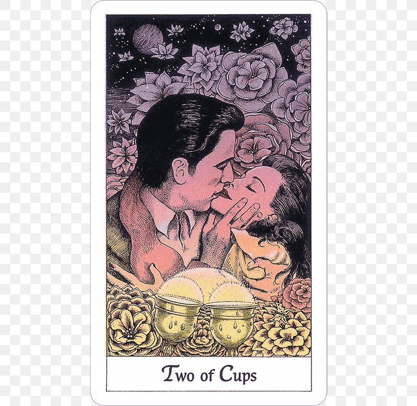 Cosmic Tarot Norbert Losche Two Of Cups Suit Of Cups, PNG, 600x800px, Tarot, Art, Astrology, Divination, Fiction Download Free