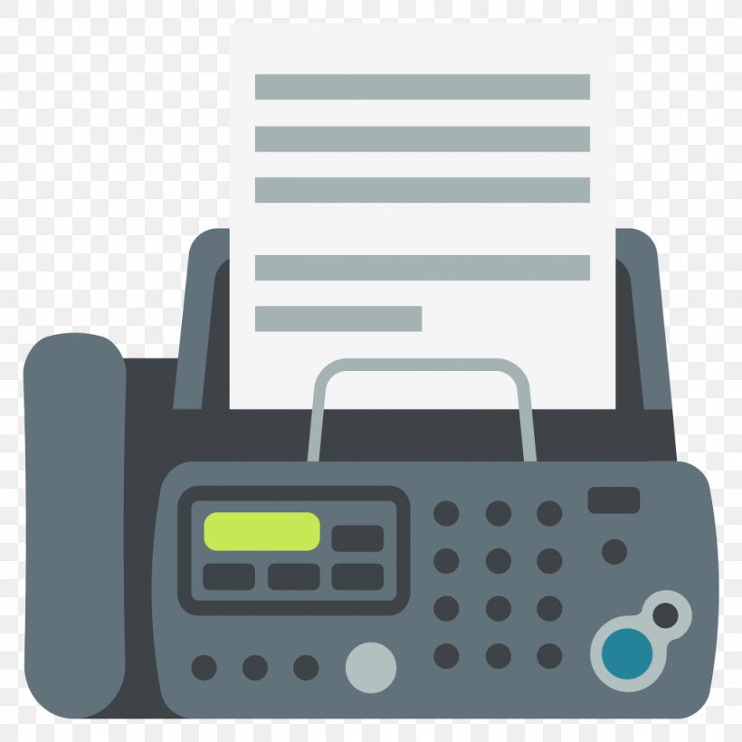 Emoji Fax Telephone Receiver Mobile Phones, PNG, 1024x1024px, Emoji, Copying, Cut Copy And Paste, Electronic Device, Electronics Download Free