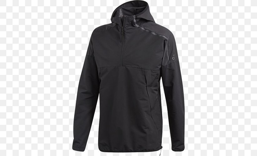 Hoodie Adidas Reebok Zipper Clothing, PNG, 500x500px, Hoodie, Adidas, Black, Bluza, Clothing Download Free