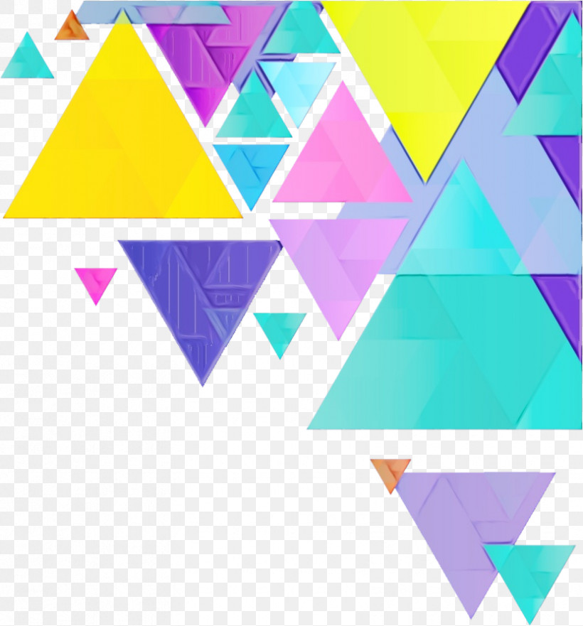 Line Purple Triangle Pattern Triangle, PNG, 830x892px, Watercolor, Line, Paint, Purple, Symmetry Download Free