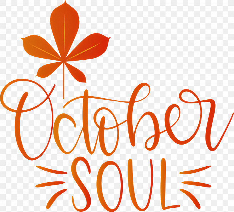 October Soul October, PNG, 3000x2718px, October, Biology, Flower, Leaf, Line Download Free