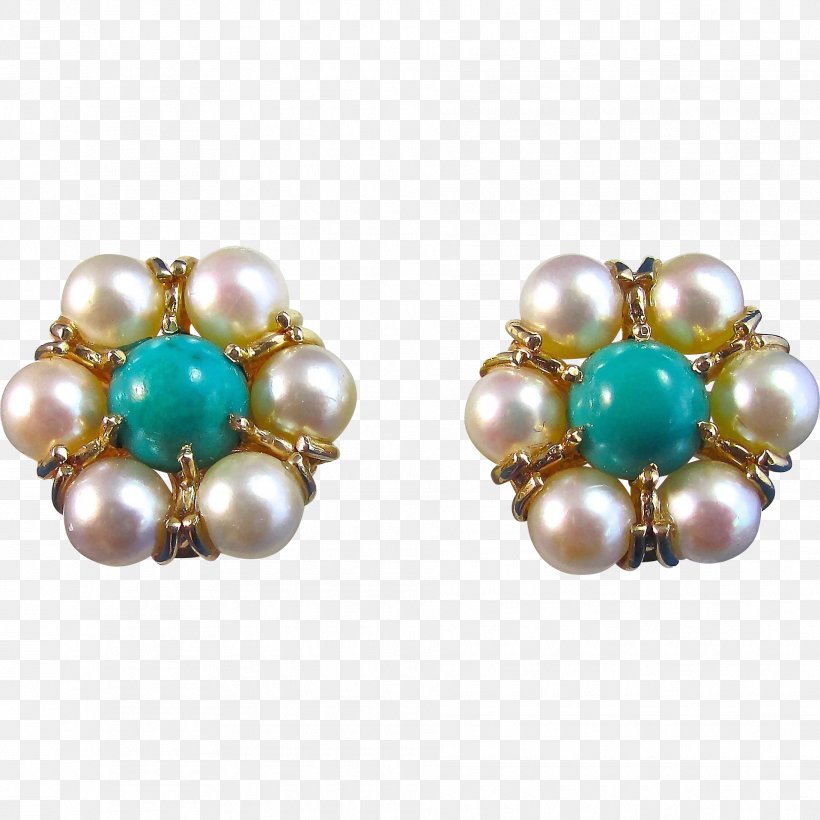 Pearl Earring Turquoise Jewellery Estate Jewelry, PNG, 1915x1915px, Pearl, Akoya Pearl Oyster, Bead, Body Jewellery, Body Jewelry Download Free