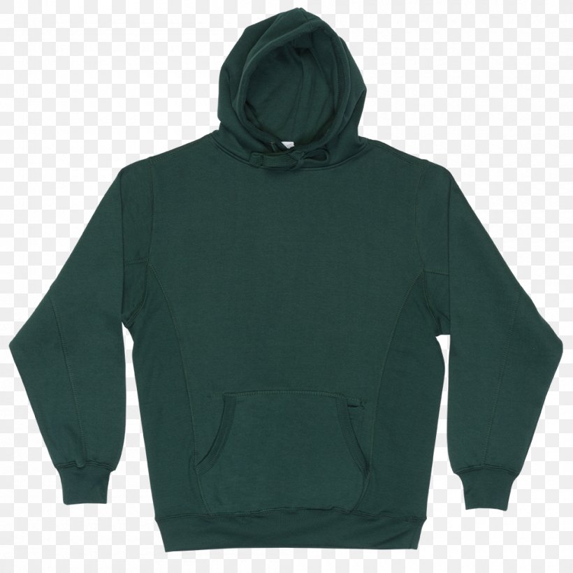 T-shirt Hoodie Clothing Sweater, PNG, 1000x1000px, Tshirt, Clothing, Crew Neck, Dress Shirt, Green Download Free
