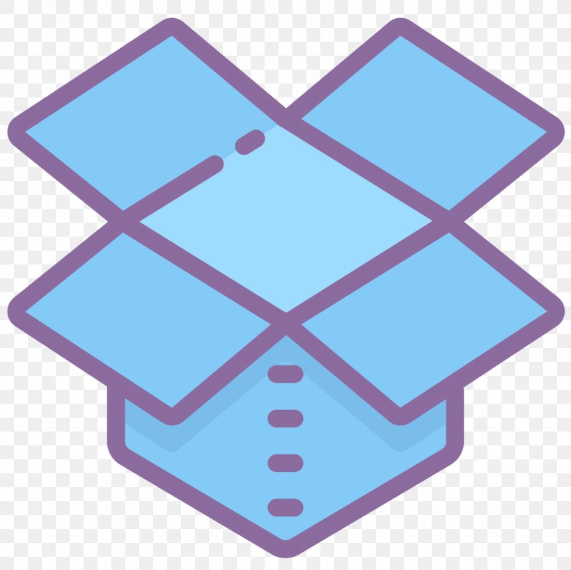 Icon Design Dropbox, PNG, 1600x1600px, Icon Design, Area, Blue, Cloud Storage, Dropbox Download Free