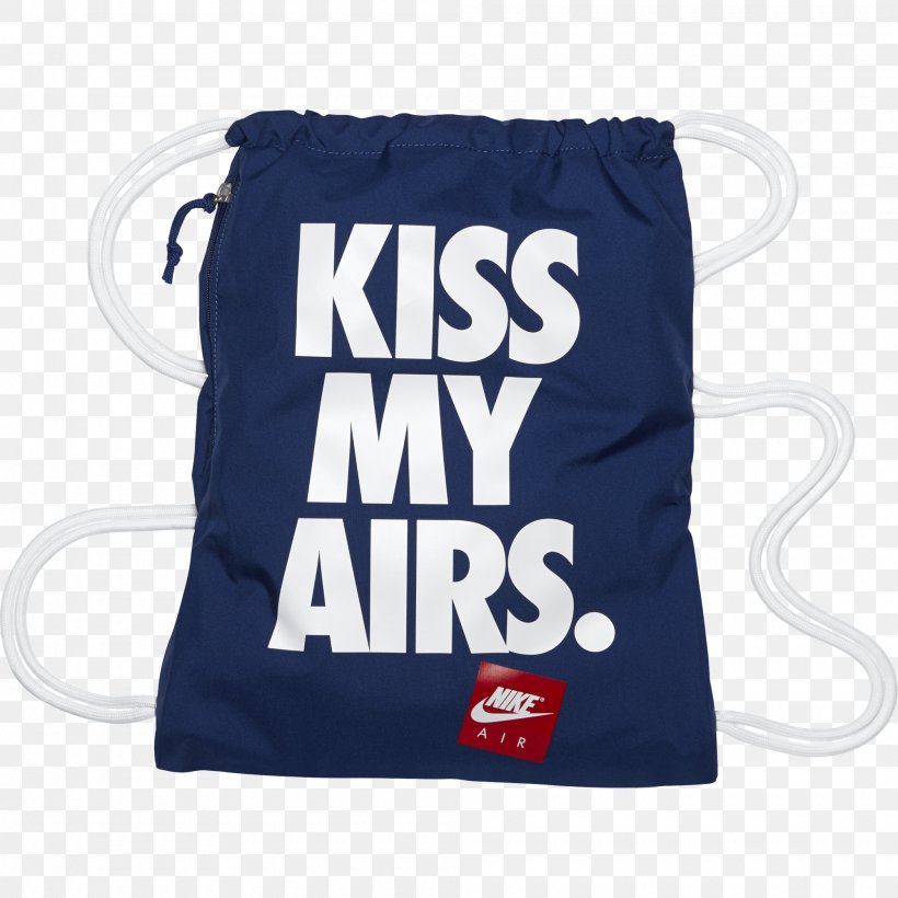 Bag Nike Heritage Gymsack Holdall Drawstring, PNG, 2000x2000px, Bag, Backpack, Blue, Brand, Drawstring Download Free