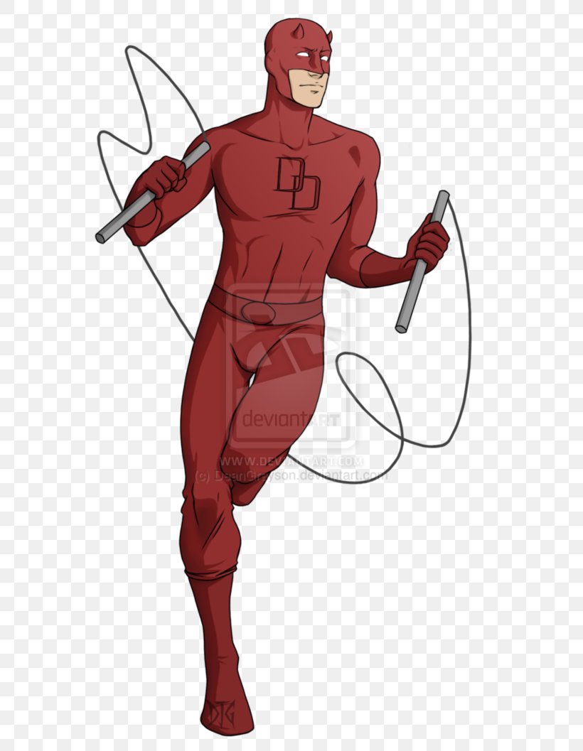 Daredevil Spider-Man Deadpool Superhero DeviantArt, PNG, 755x1057px, Daredevil, Arm, Art, Character, Comics Download Free