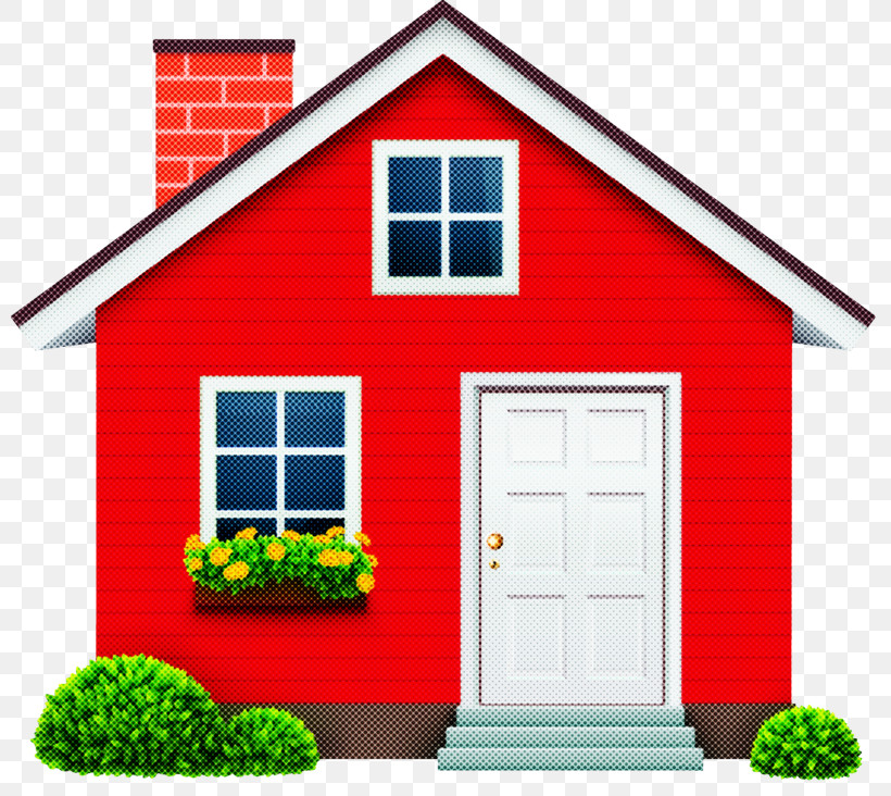House Home Shed Property Green, PNG, 800x732px, House, Building, Cottage, Facade, Green Download Free