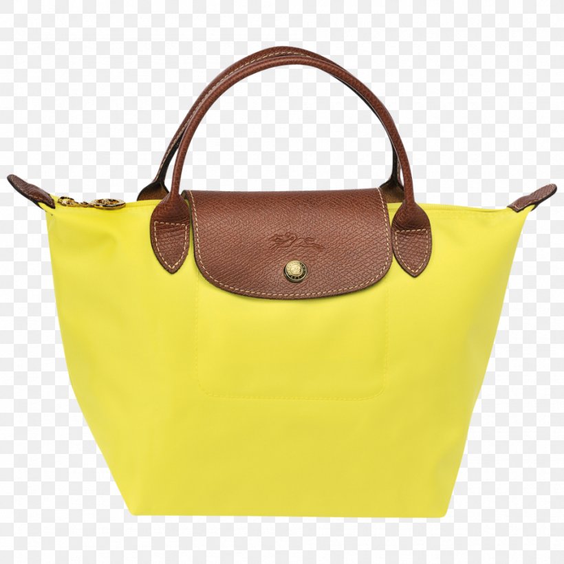 Longchamp Le Pliage Medium Nylon Tote Handbag Pocket, PNG, 950x950px, Longchamp, Bag, Brown, Fashion, Fashion Accessory Download Free