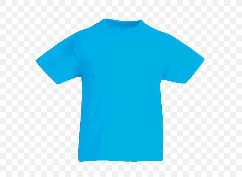 Printed T-shirt Clothing Crew Neck, PNG, 600x600px, Tshirt, Active Shirt, Aqua, Azure, Blue Download Free