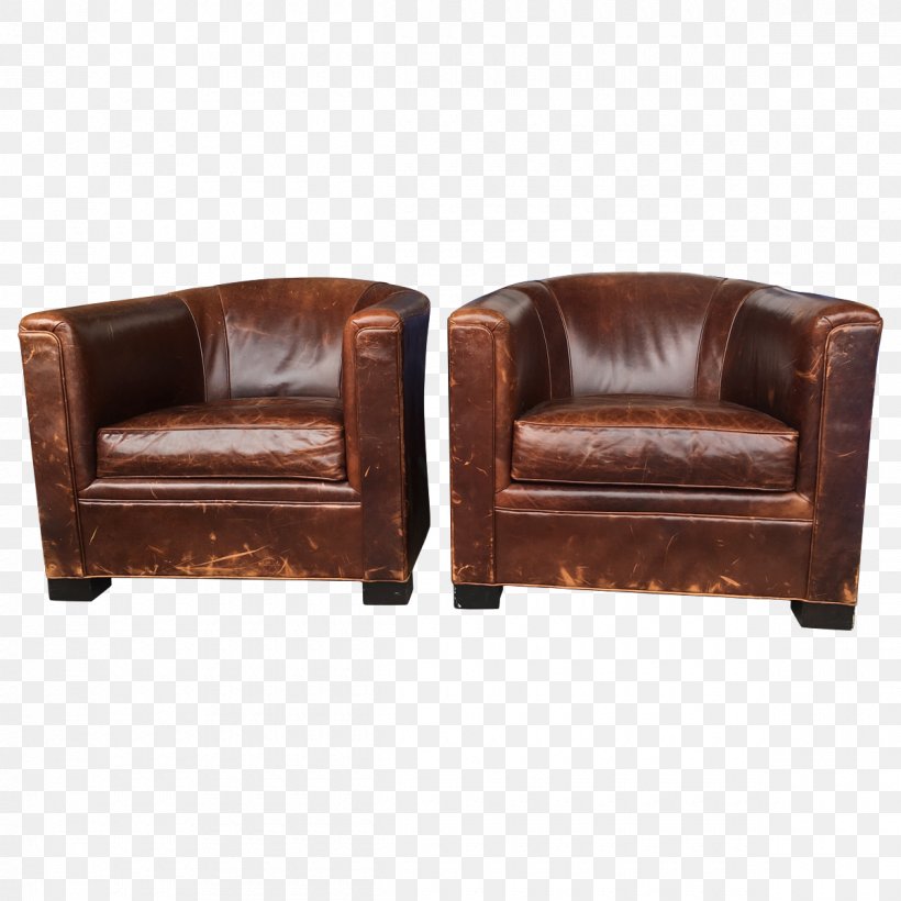 Club Chair Loveseat Leather Couch, PNG, 1200x1200px, Club Chair, Brown, Chair, Couch, Furniture Download Free