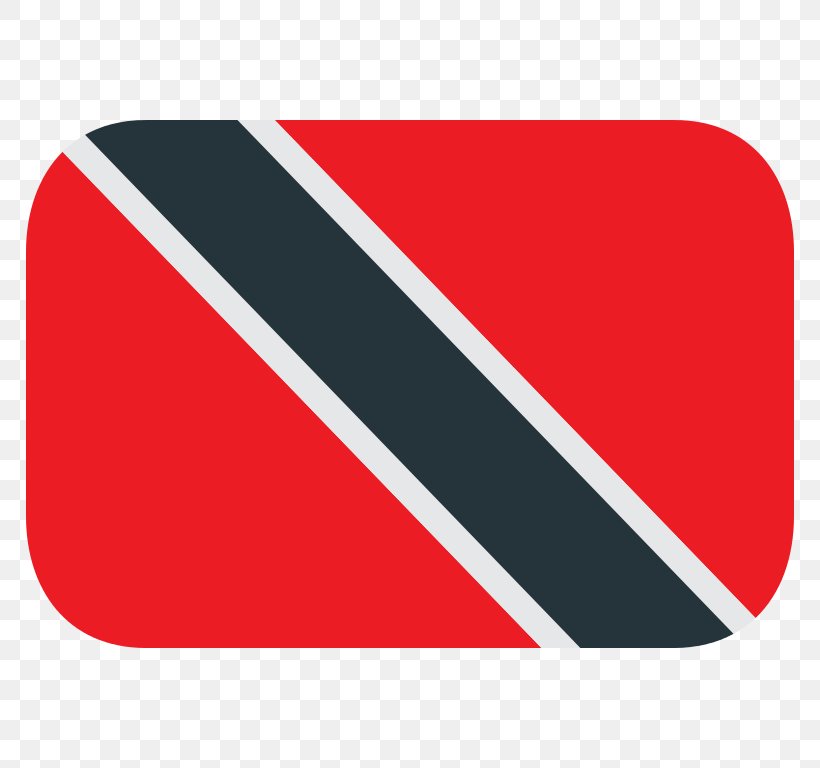 Flag Of Trinidad And Tobago Flag Of Trinidad And Tobago National Flag, PNG, 768x768px, Trinidad, Brand, Emoji, Flag, Flag Of Paraguay Download Free