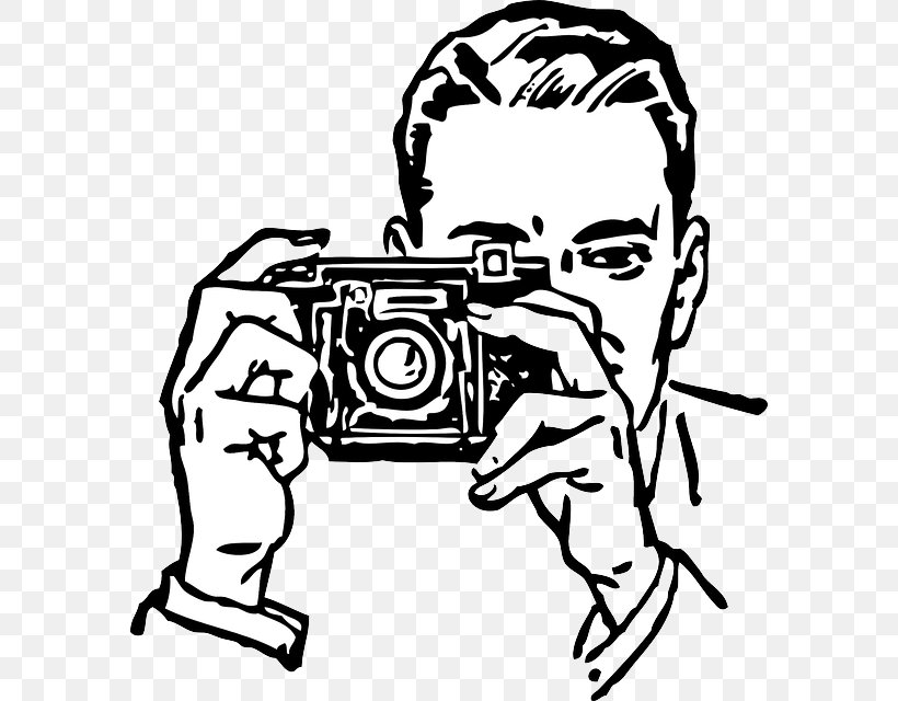 Photographic Film Camera Photography Clip Art, PNG, 582x640px, Photographic Film, Art, Artwork, Black, Black And White Download Free