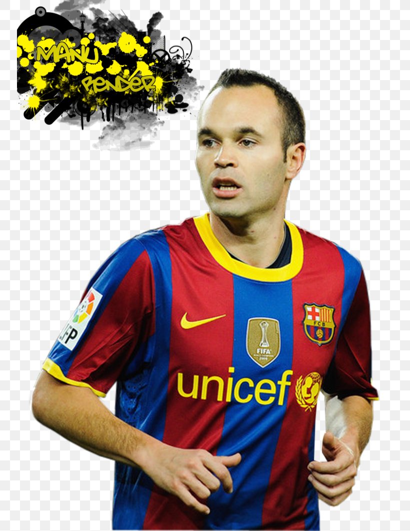 Andrés Iniesta FC Barcelona Jersey Football Player Rendering, PNG, 752x1061px, Andres Iniesta, Art, Fc Barcelona, Football, Football Player Download Free