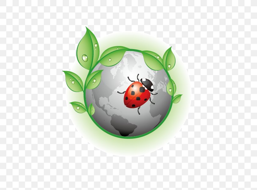 Earth Ladybird Illustration, PNG, 521x607px, Earth, Ecology, Insect, Invertebrate, Ladybird Download Free