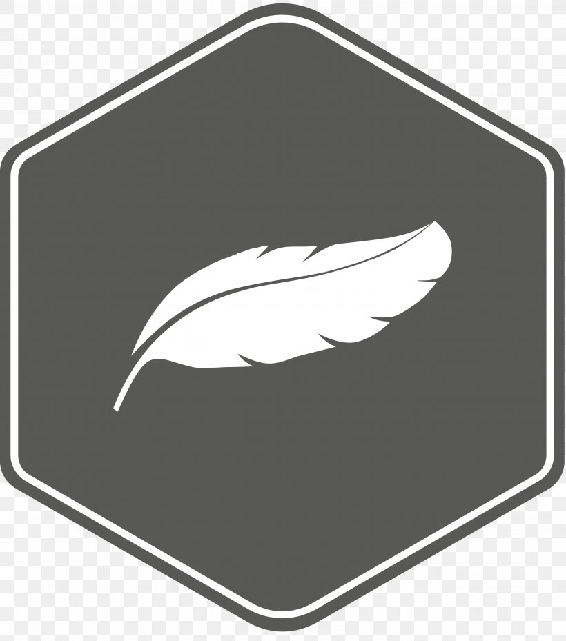 Feather Logo Product Design Font Brand, PNG, 2647x3000px, Feather, Bird, Black And White, Brand, Emblem Download Free