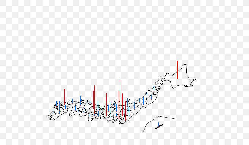 Japan Diagram Map Recreation, PNG, 640x480px, Japan, Area, Blue, Diagram, Map Download Free