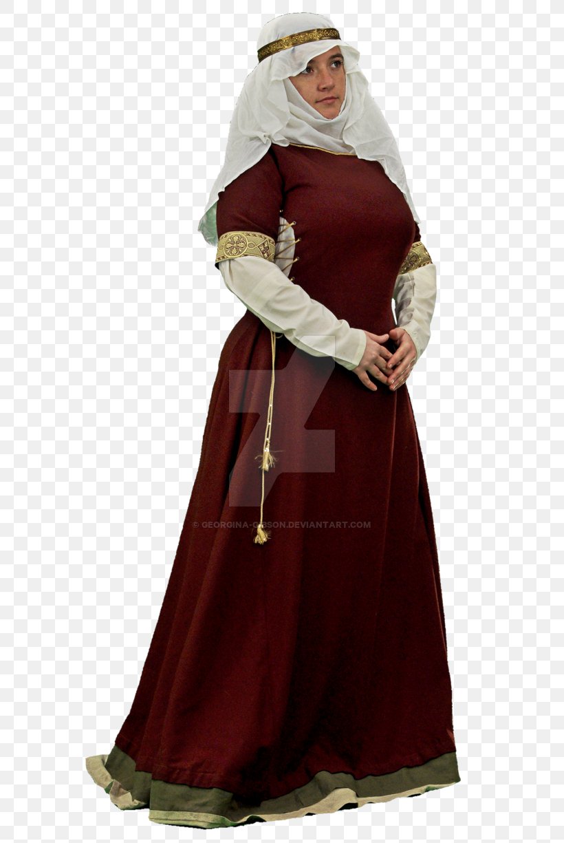 Middle Ages English Medieval Clothing Cotehardie DeviantArt, PNG, 600x1225px, Middle Ages, Art, Clothing, Cope, Costume Download Free
