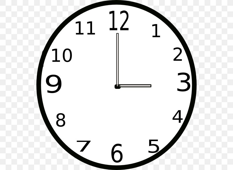 Clock Face Digital Clock Clip Art, PNG, 564x599px, Clock Face, Alarm Clocks, Area, Black And White, Clock Download Free