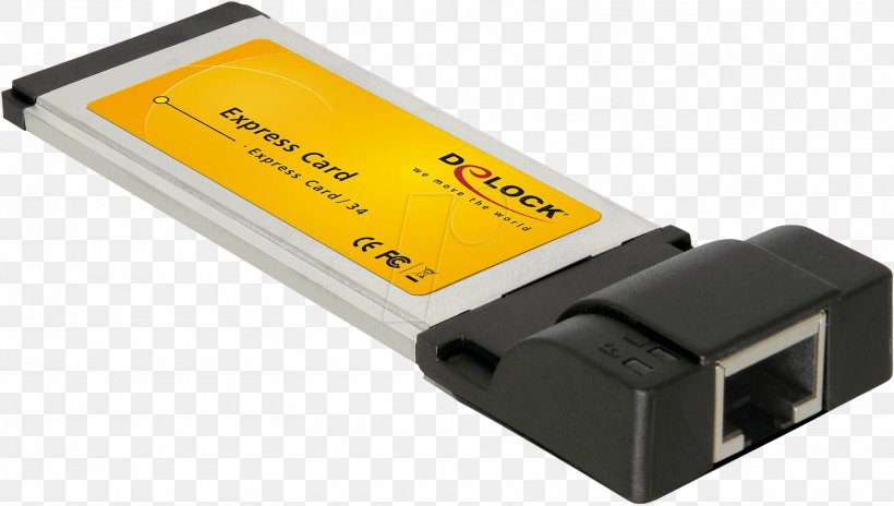ExpressCard Gigabit Ethernet Network Cards & Adapters Data Transfer Rate, PNG, 1560x883px, Expresscard, Adapter, Computer Port, Data Transfer Rate, Electrical Connector Download Free