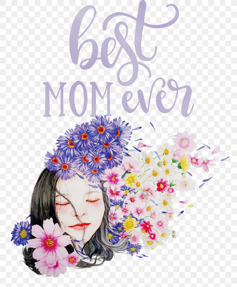 Floral Design, PNG, 2478x3000px, Mothers Day, Best Mom Ever, Character, Drawing, Floral Design Download Free