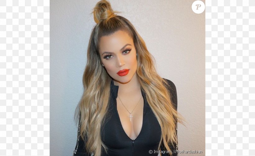 Khloé Kardashian Keeping Up With The Kardashians Cross Necklace Bun Hairstyle, PNG, 950x581px, Watercolor, Cartoon, Flower, Frame, Heart Download Free