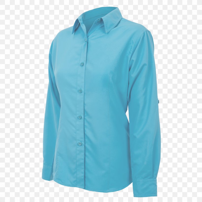 Sleeve Neck Turquoise, PNG, 1000x1000px, Sleeve, Active Shirt, Aqua, Azure, Button Download Free