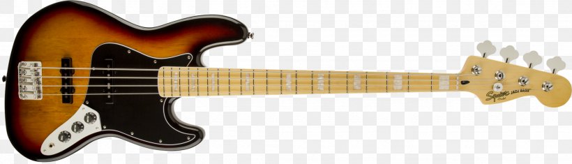 Fender Jazz Bass Squier Vintage Modified '70s Jazz Electric Bass Bass Guitar Fender Precision Bass, PNG, 2048x588px, Fender Jazz Bass, Acoustic Electric Guitar, Acoustic Guitar, Bass Guitar, Electric Guitar Download Free