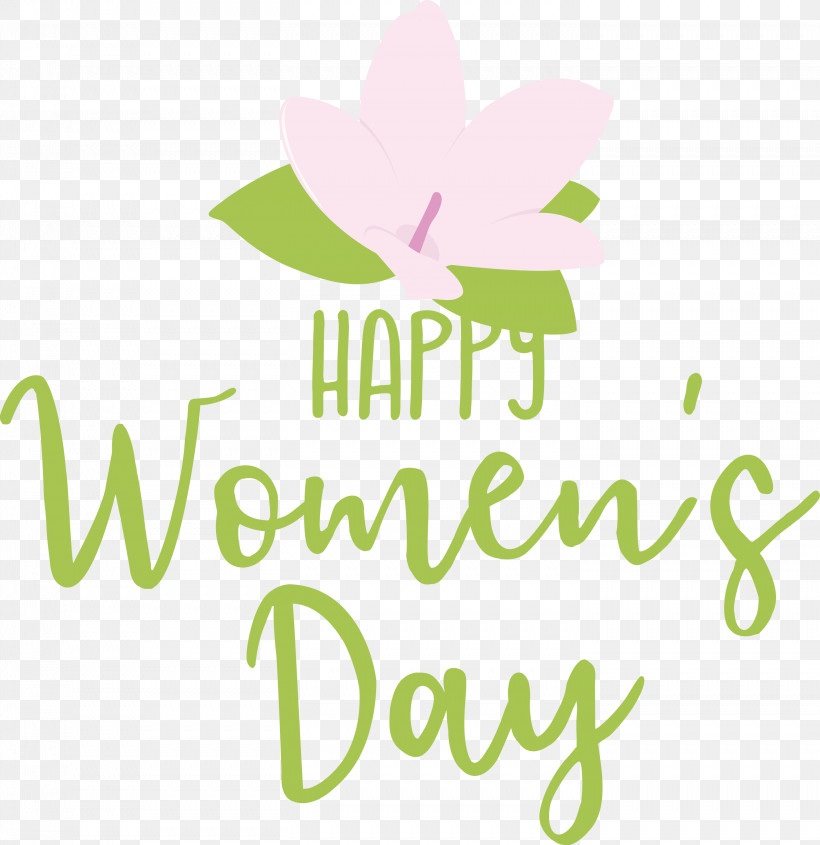 Happy Women’s Day, PNG, 2911x3000px, Logo, Biology, Green, Leaf, Meter Download Free