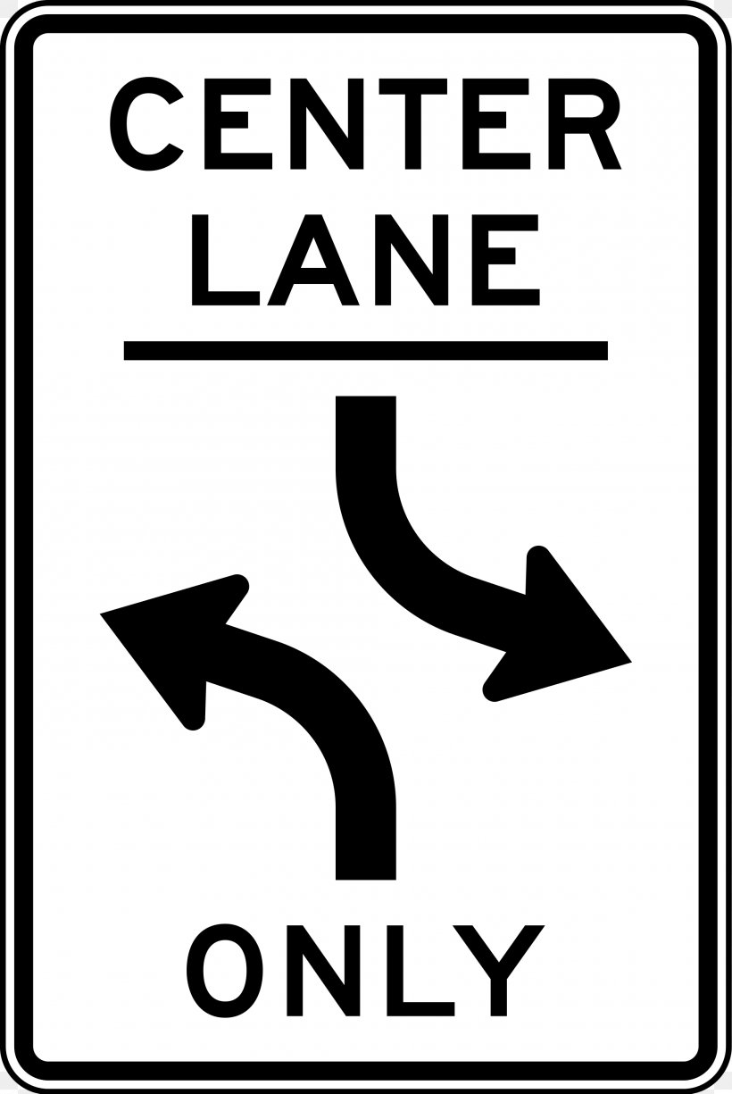 Traffic Sign Lane Road Manual On Uniform Traffic Control Devices Driving, PNG, 2000x2989px, Traffic Sign, Area, Black, Black And White, Brand Download Free