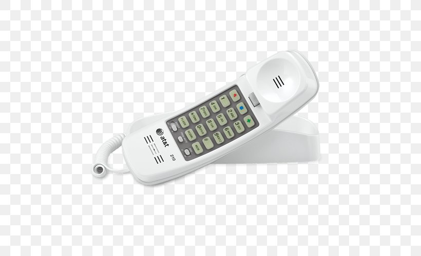 Trimline Telephone AT&T Mobile Phones Cordless Telephone, PNG, 500x500px, Trimline Telephone, Att, Att Trimline 210m, Business Telephone System, Caller Id Download Free