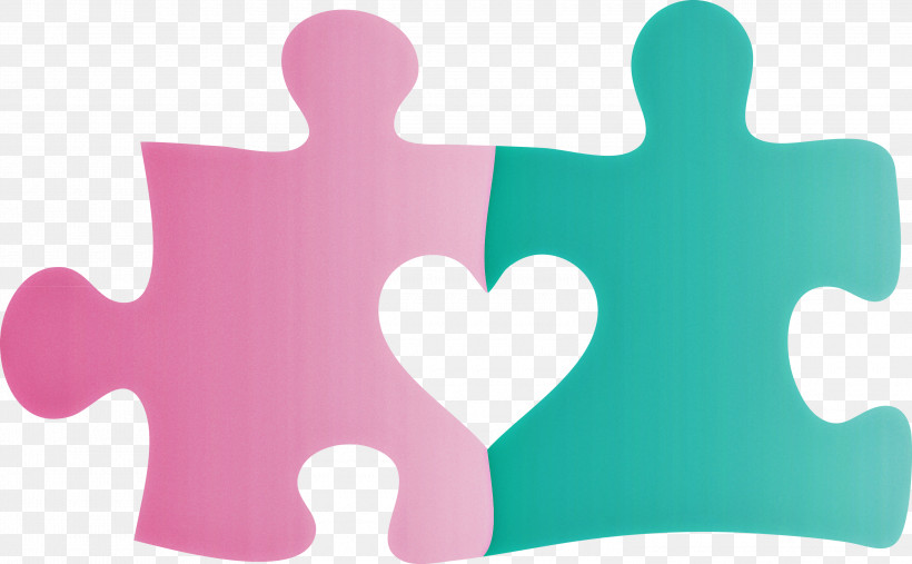 World Autism Awareness Day, PNG, 3000x1855px, World Autism Awareness Day, Jigsaw Puzzle, Pink Download Free