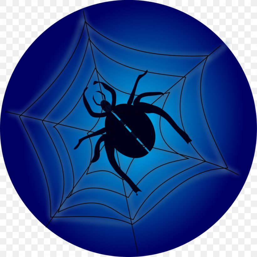 Spider Web Circle Clip Art, PNG, 900x900px, Spider, Drawing, Electric Blue, Invertebrate, Pixabay Download Free