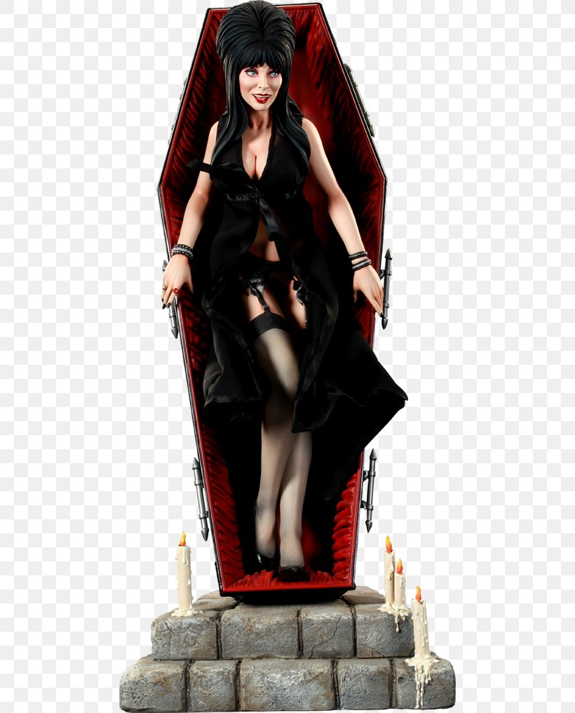 Cassandra Peterson Elvira: Mistress Of The Dark Sideshow Collectibles Figurine, PNG, 480x1016px, Watercolor, Cartoon, Flower, Frame, Heart Download Free