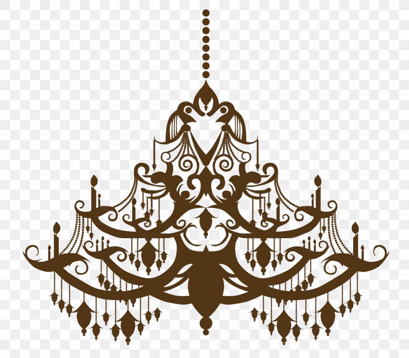 Light Chandelier Drawing Silhouette, PNG, 2379x2083px, Light, Candle, Chandelier, Decor, Drawing Download Free
