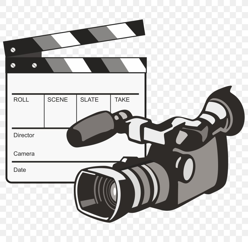 Photographic Film Clapperboard Video Cameras, PNG, 800x800px, Watercolor, Cartoon, Flower, Frame, Heart Download Free